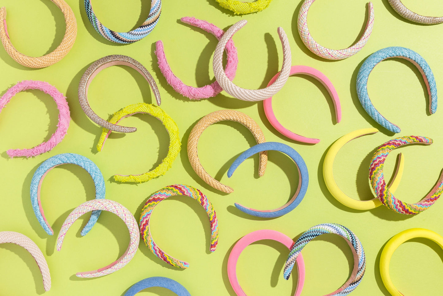 Ava Colorful Rattan Headband