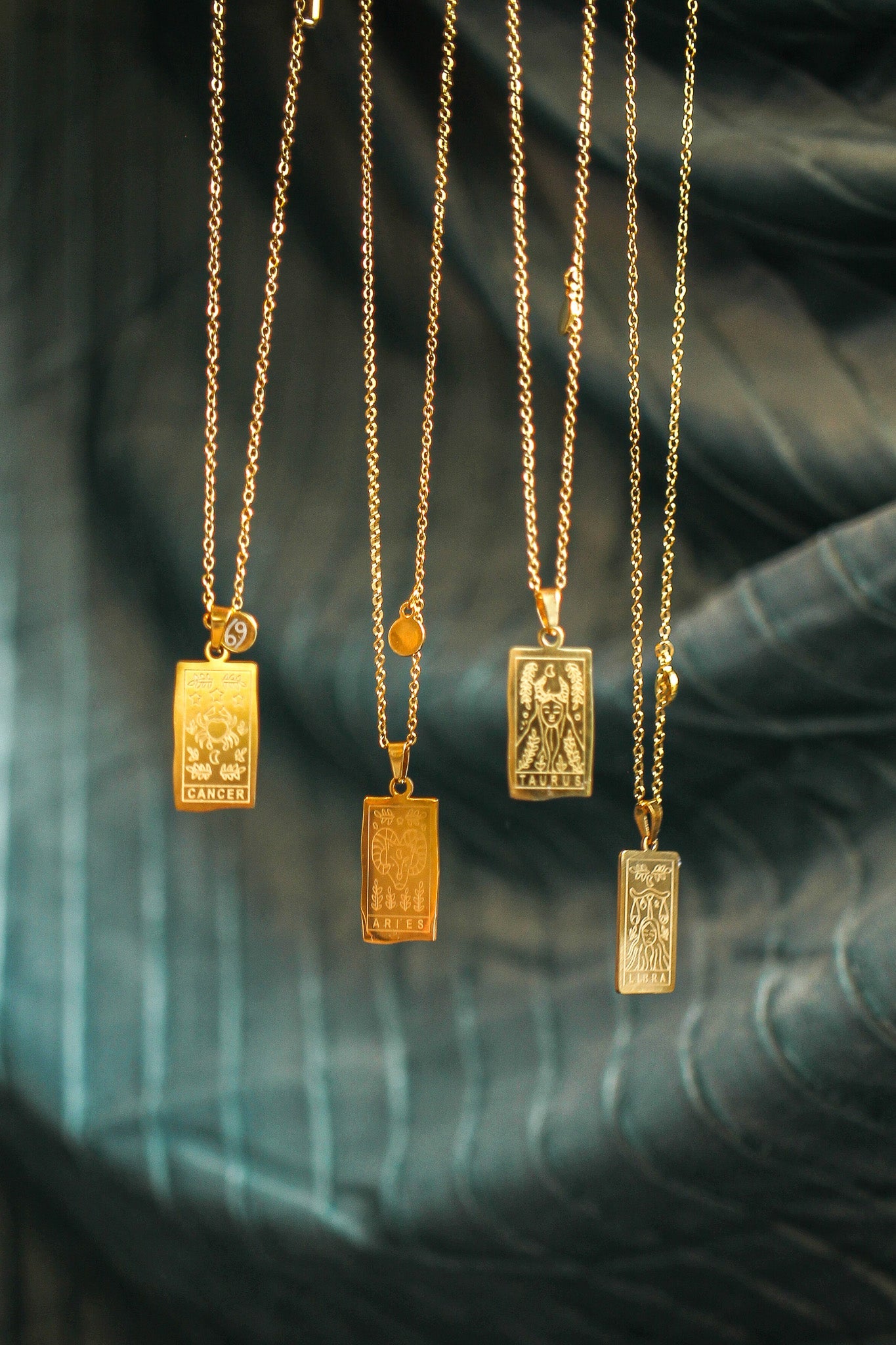 Zodiac Pendant Necklace