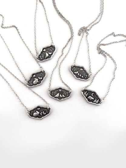 Mother Bird Pendant Necklace