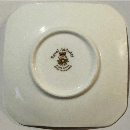 Elegant Royal Adderley Bone China Trinket Dish with Partridge Design