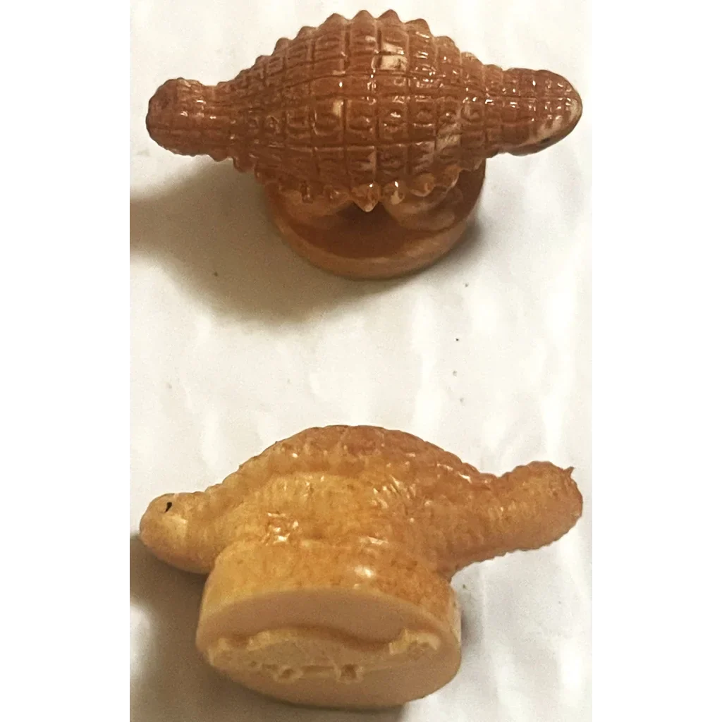 Rare Vintage 1970s Dinosaur Rubber Stamps for Collectors